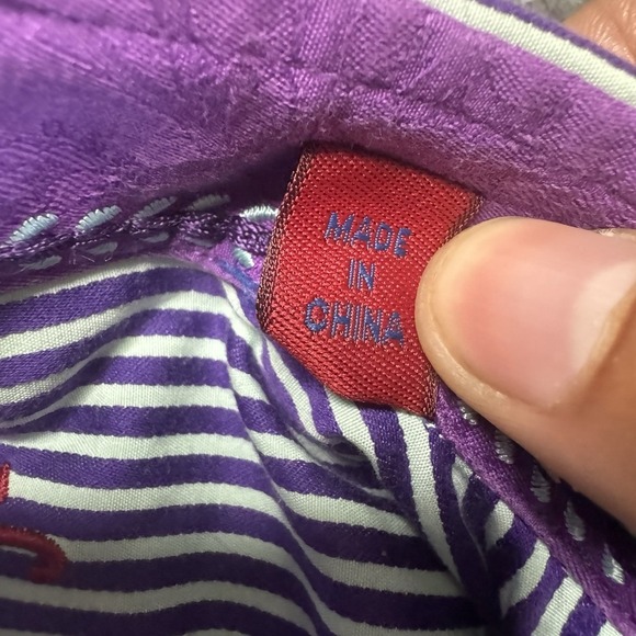 Robert Graham Purple/Blue Striped 16.5 Men's L Shirt Purple Cuff Multicolour. - Picture 3 of 10